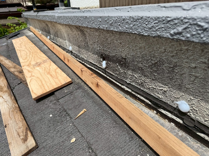 鳥取県米子市トータルハウジングウベ雨漏り修理工事リフォーム