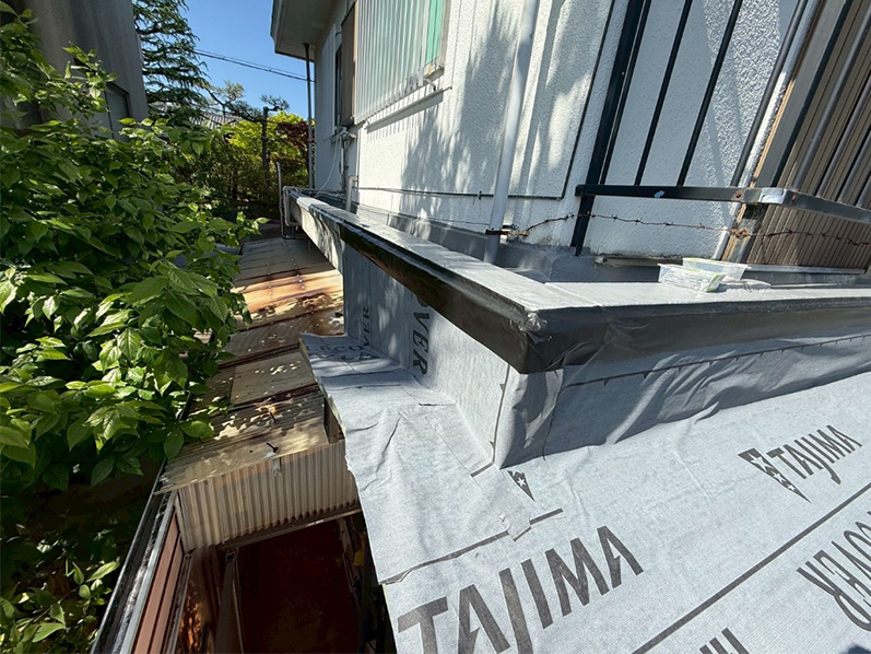 鳥取県米子市トータルハウジングウベ雨漏り修理工事リフォーム